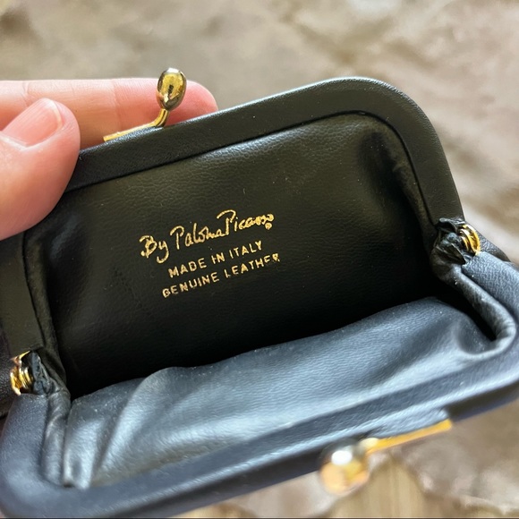 By Paloma Picasso Snap Frame X Logo Coin Purse - Picture 5 of 6